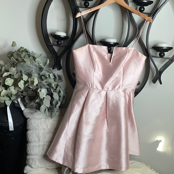 GB girls Dresses & Skirts - Pink satin fit n flare dress
